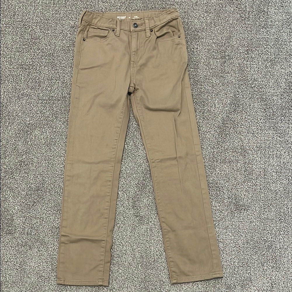 Old Navy Boys Slim Fit size 12 khaki pants